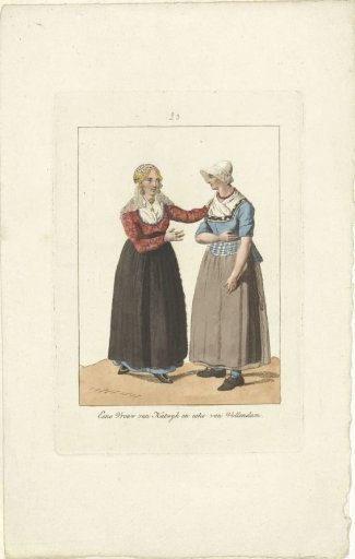 Two women in costume
