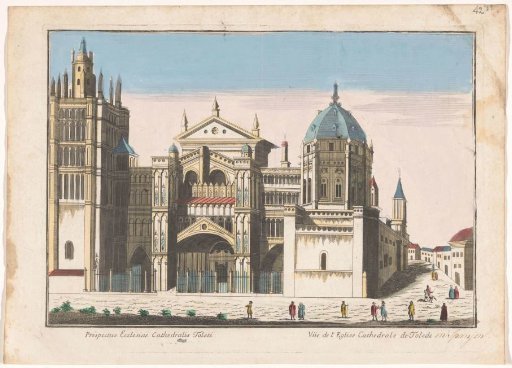 View of the Cathedral of Toledo