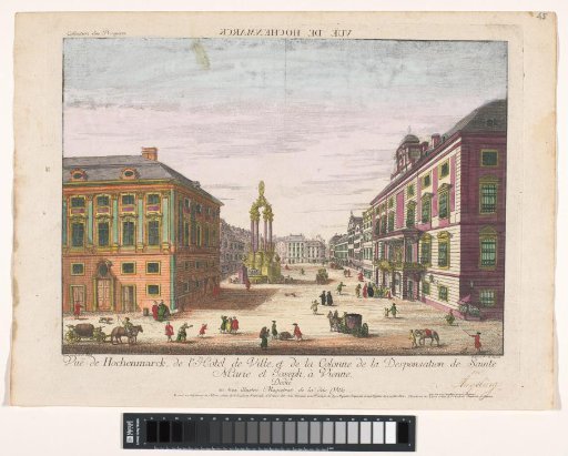 View of the Hohe Markt in Vienna