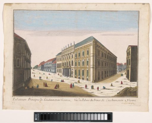 View of the Liechtenstein Stadtpalais in Vienna