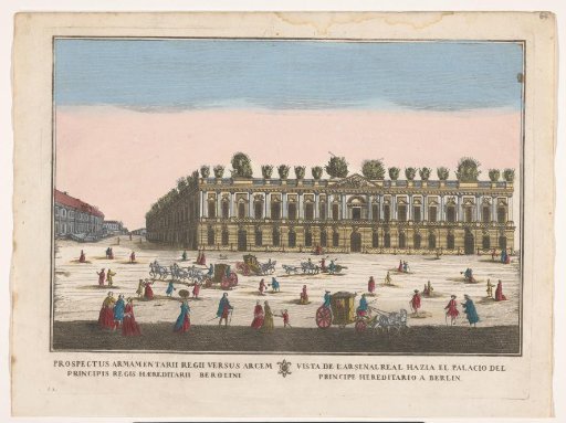 View of the Zeughaus in Berlin