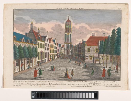 View of the Mariaplaats in Utrecht