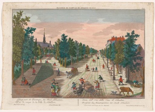 View of a Park in Schiedam