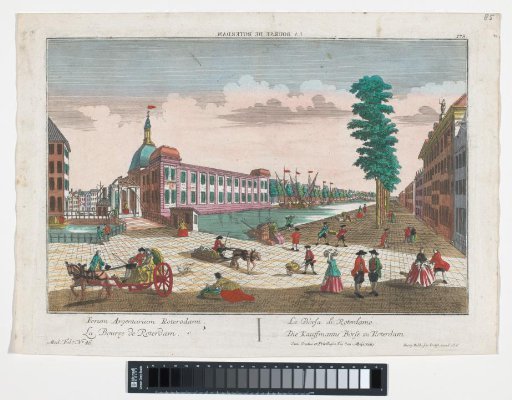 View of the Exchange in Rotterdam