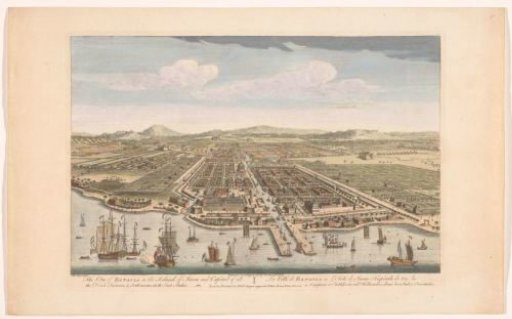 View of the city of Batavia