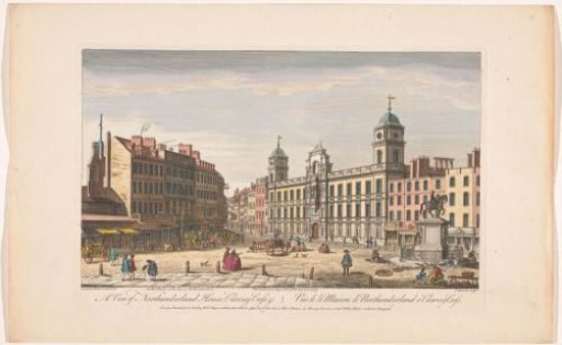 View of Northumberland House at Charing Cross in London