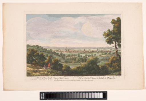 View of the city of Worcester