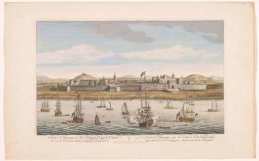 View of Fort Saint George in Madras