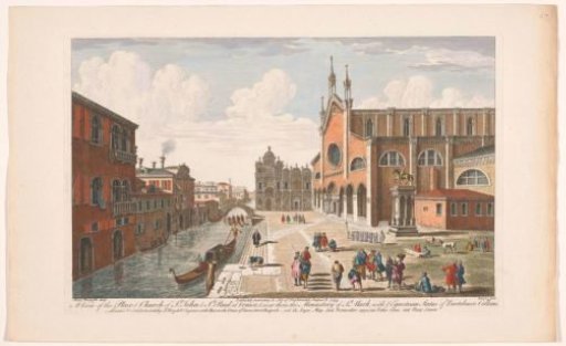 View of the Church of Santi Giovanni e Paolo in Venice