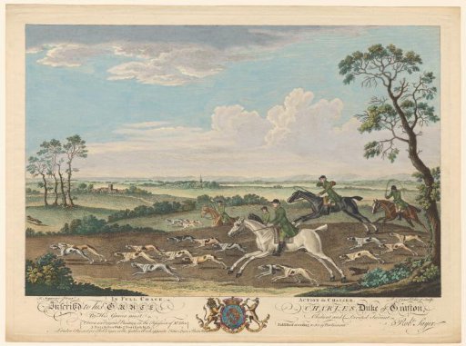 Landscape with Hunters and Hunting Dogs