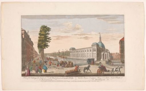 View of the Exchange in Rotterdam