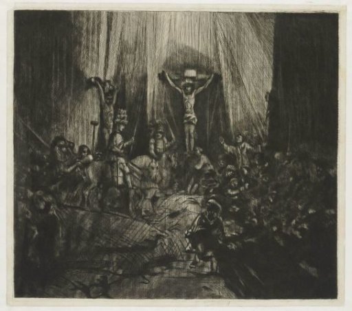 Christ Crucified between the two Thieves: 'The Three Crosses'