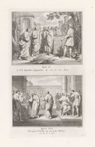 The Sending Forth of the Twelve Apostles / Christ Praises the Poor Widow