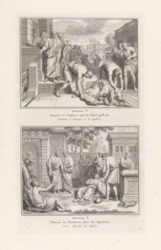 The Death of Ananias and Sapphira / Healings by the Apostles
