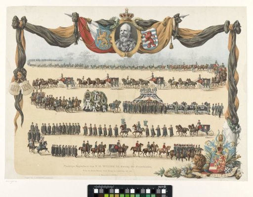 Solemn Funeral of His Majesty William III, King of the Netherlands (...) 4 December 1890
