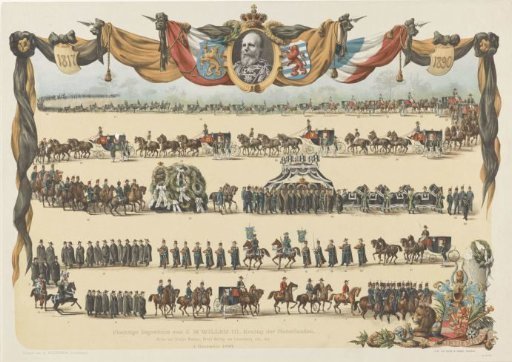 Solemn Funeral of His Majesty William III, King of the Netherlands (...) 4 December 1890