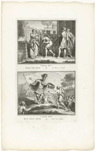 Samuel Anoints David and David Defeats Goliath