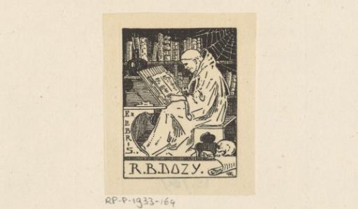 Ex libris of R.B. Dozy