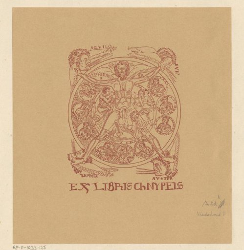 Ex libris of Ch. Nypels