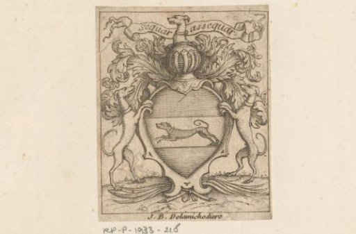 Ex libris of Jean-Baptiste-François Delamichodière