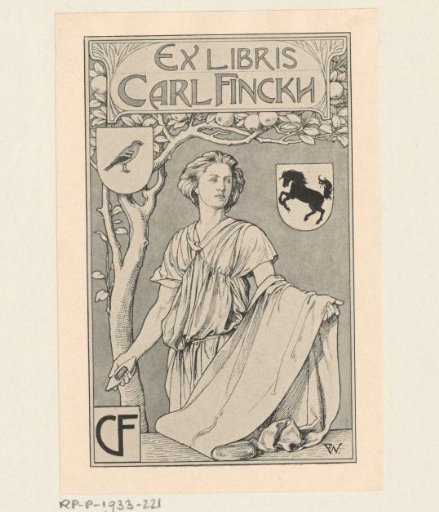 Ex libris of Carl Finckh