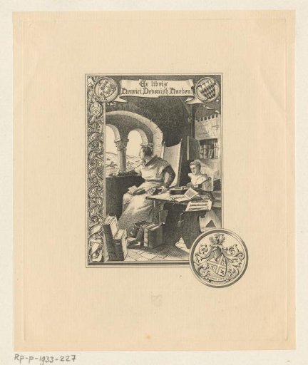 Ex libris of Henrici Debenish Harben