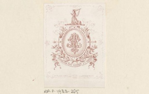 Ex libris of A.L. Ternant