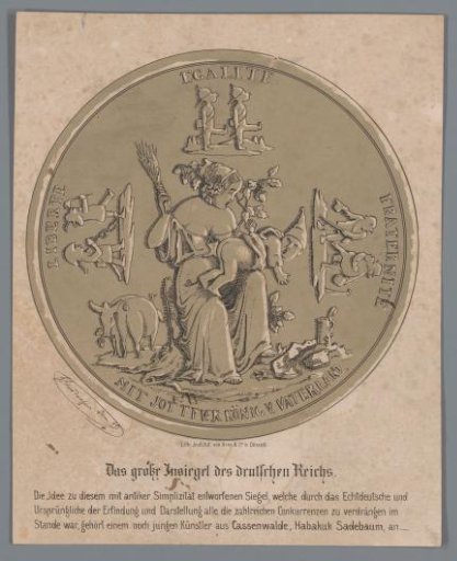 Child with a Phrygian cap is struck by a woman
