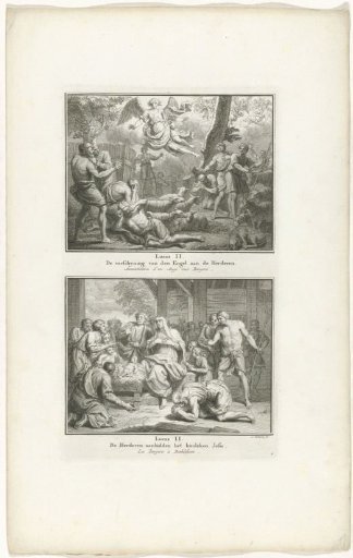 Annunciation to the Shepherds and the Adoration by the Shepherds