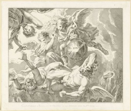 Michael Subdues the Devil