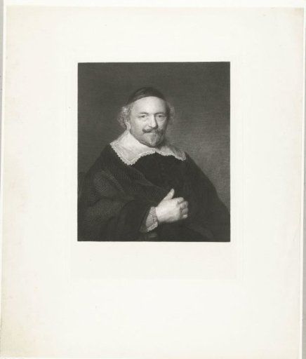 Portrait of a Man, Possibly Augustijn Wtenbogaert (1577-1655)