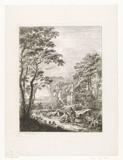 Landscape with an Ox Wagon, View between Ancona and Senigallia