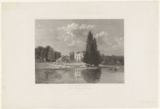 View of Huis de Poll onder Voorst from the Front