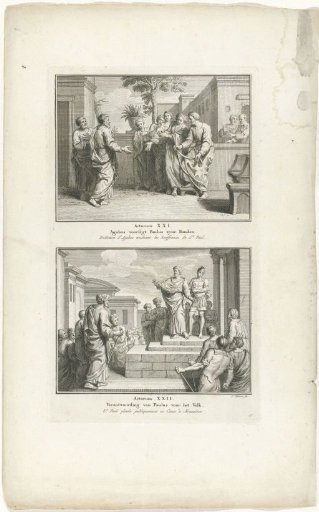 Prophecy of Agabus and Paul Speaking to the People