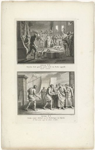 Raising of Eutychus by Paul and Paul Taking Farewell of the Elders