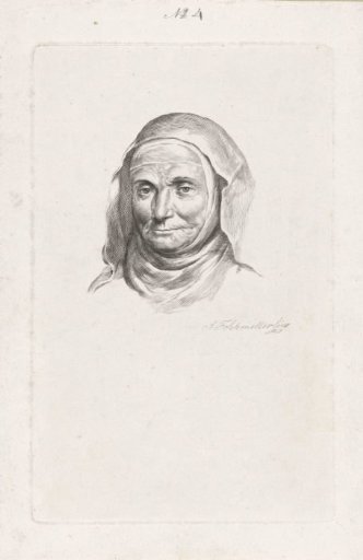 Head of an old woman