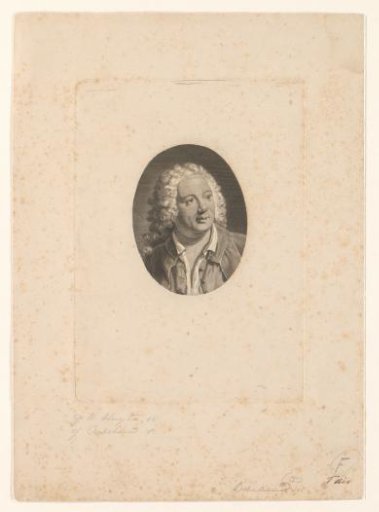 Portrait of Jean Baptiste Rousseau (1671-1741)