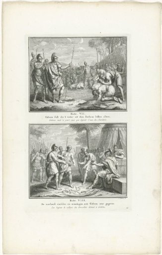 Gideon commands his men to drink water and the treasures of the Midianites are given to Gideon