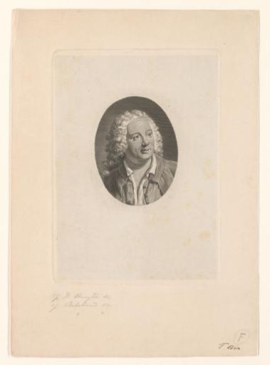 Portrait of Jean Baptiste Rousseau (1671-1741)