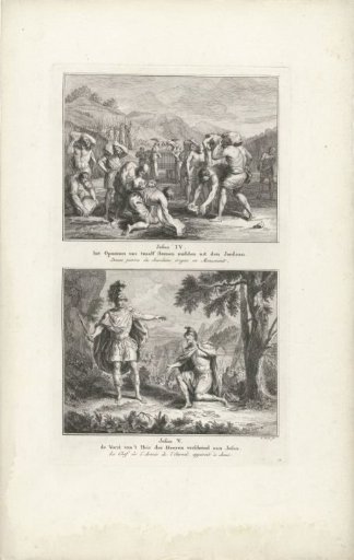 Taking Up of Twelve Stones from the Jordan and the Prince Appears to Joshua