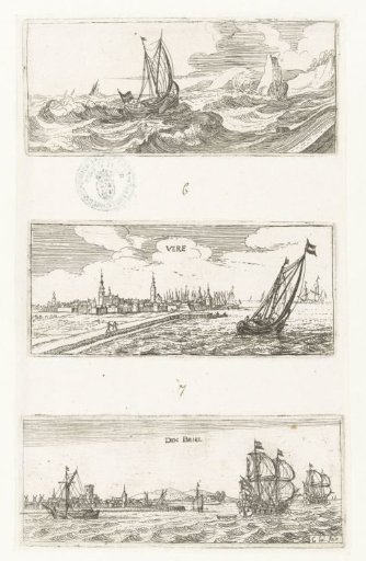 Three sea views
