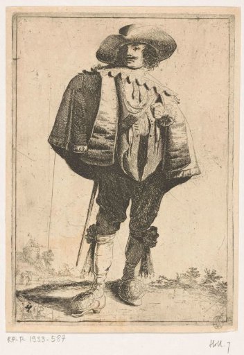 Standing Officer with Clenched Fist
