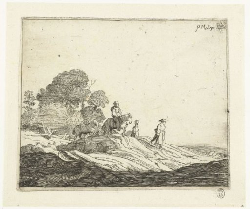 Landscape with Horses