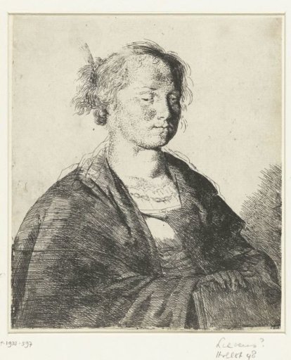 Young woman with book