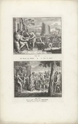 The Tower of Babel and Abraham Gives a Tithe to Melchizedek