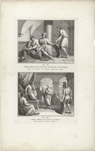 Joseph Interprets the Dream of the Cupbearer and Baker and Joseph Interprets the Dream of the Pharaoh