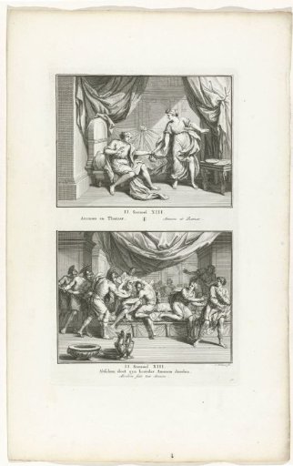 Amnon Seizes Tamar and Absalom Has His Brother Amnon Killed
