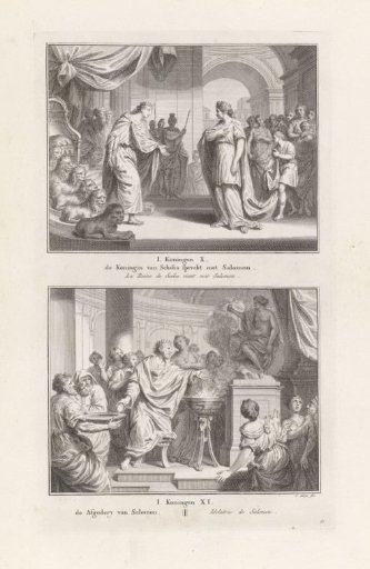 Visit of the Queen of Sheba / Solomon's Idolatry