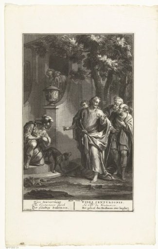 Christ and the centurion from Capernaum