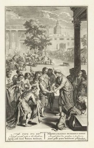 Joseph Gives Gifts to His Brothers